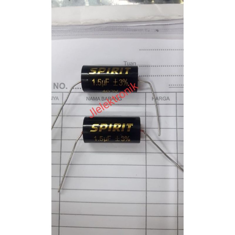 Spirit 155 Kapasitor 1,5uF 400V Ori Tweeter capasitor capasitor