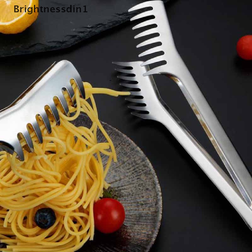 Klip Penjepit Mie Spaghetti Pasta Bahan Stainless Steel 1 In 1