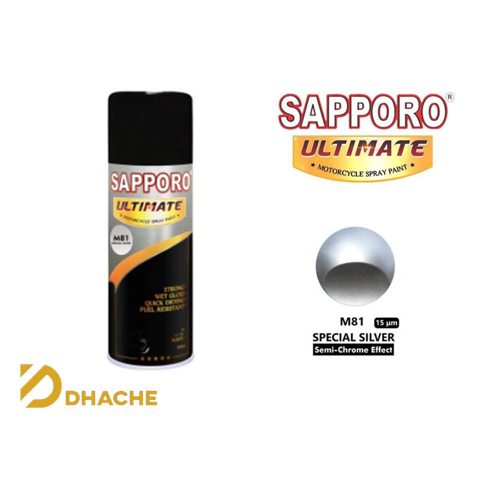 Cat Semprot Sapporo Ultimate M81 Special Silver / Sapporo Spray