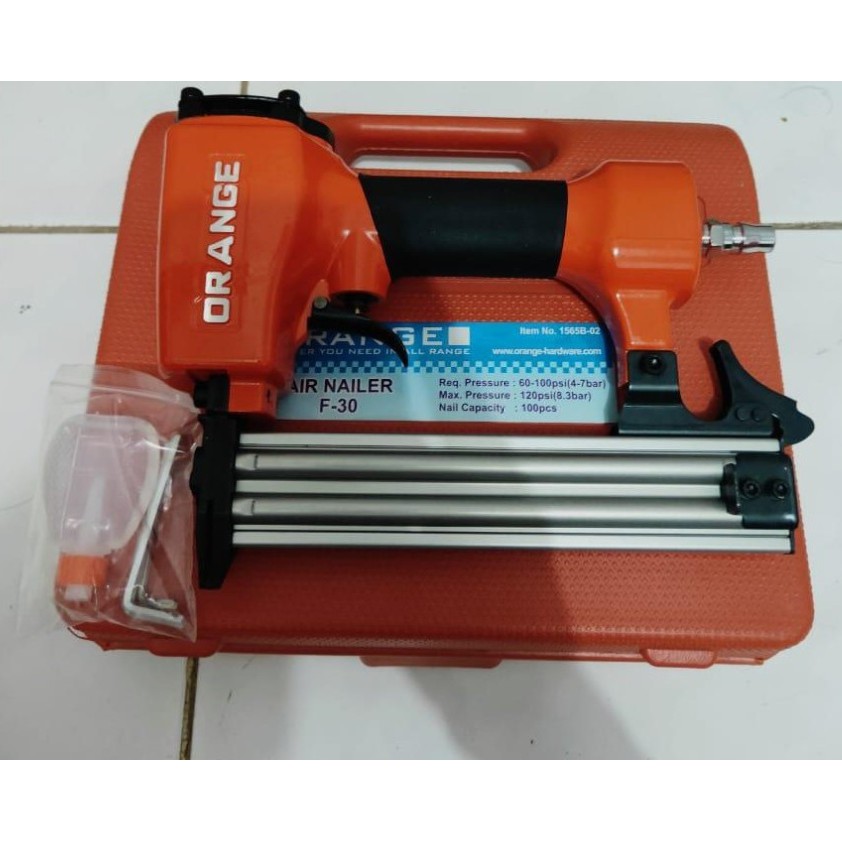 

ORANGE Air Nailer F30 - Mesin Alat Paku Tembak Staples Stapler