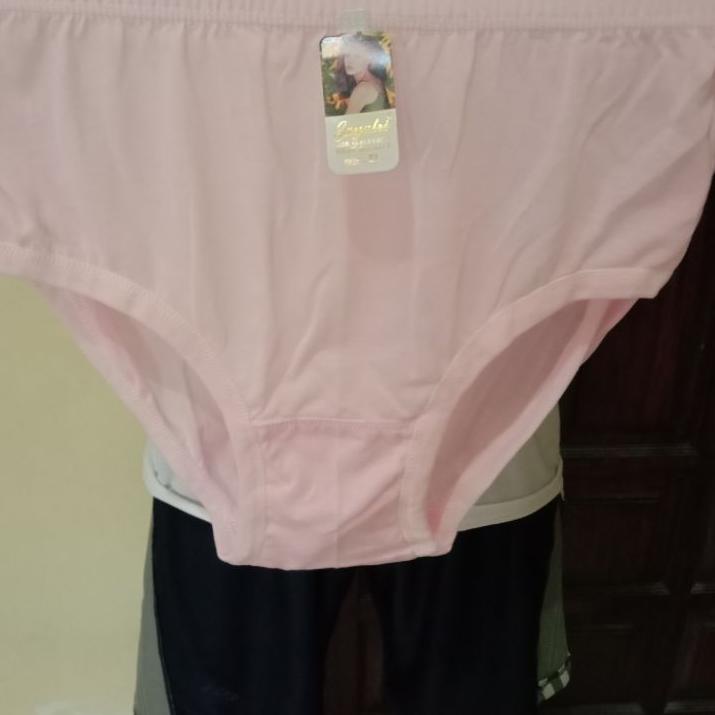 TERBARU LUSINAN CD JUMBO WANITA MURAH (L XL 3L 4L 5L)/CD WANITA POLOS JUMBO MURAH/12 PCS CELANA DALA