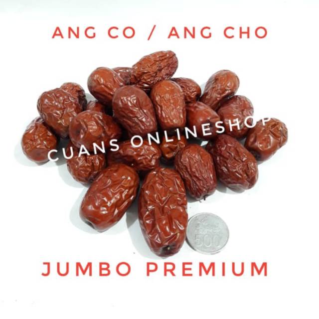 

Angco Premium Jumbo Paling Besar Ecer Per Ons 100 gr Ang Co Jumbo Angcho