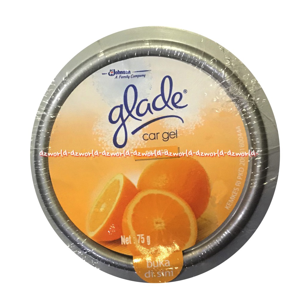 Glade Car Gel Car Pewangi Pengharum Mobil Wangi Apel Orange Lemon