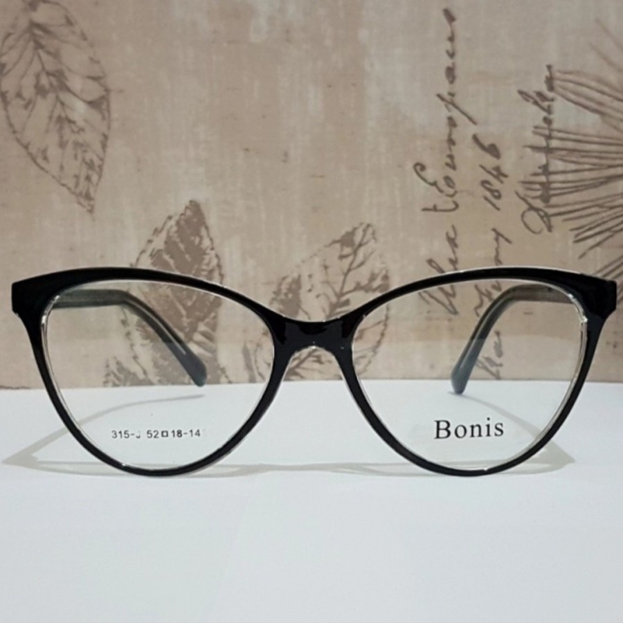 Kacamata Bonis 315 hitam bening