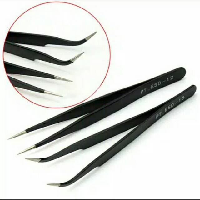 Pinset bulu mata tanam / Pinset bulu mata / Pinset tanam bulu mata / tweezer