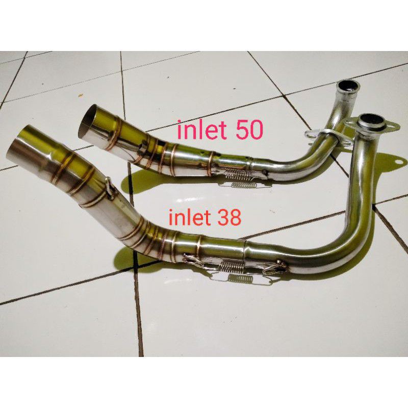 Jual Leher Knalpot Vario Beat Nmax Scoopy Aerox Inlet 38 50 Mm | Shopee ...