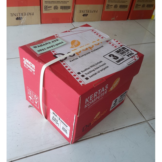 

Promo Continuous form Depaper 9,5 x 11 3 ply full / prs Asli