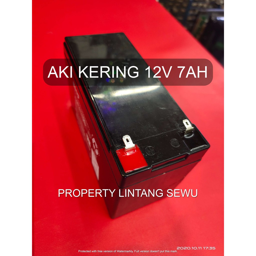 BATERAI Aki Kering Accu Kering 12 v 12 volt 7.2 Ampere Aki UPS  aki emergency