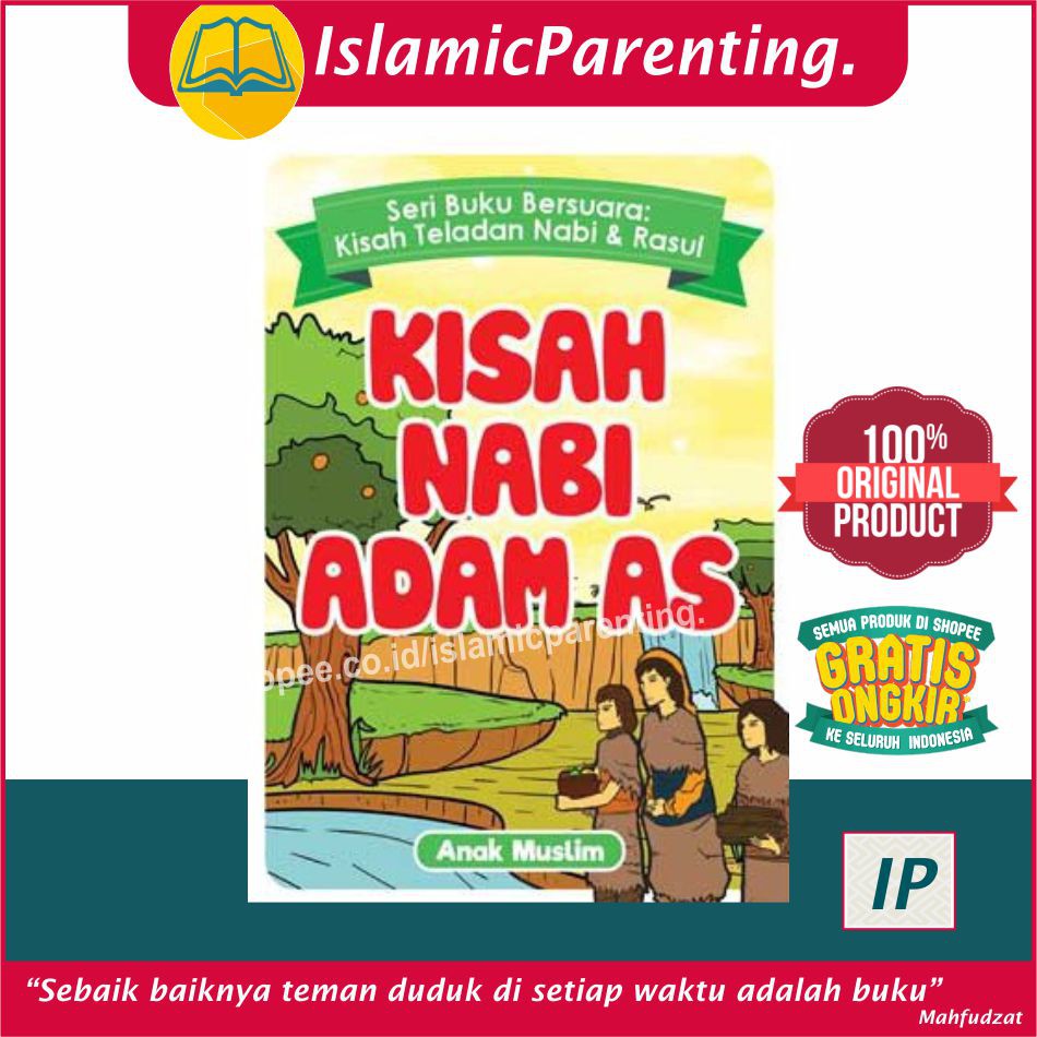BUKU KISAH NABI ADAM AS ANAK MUSLIM