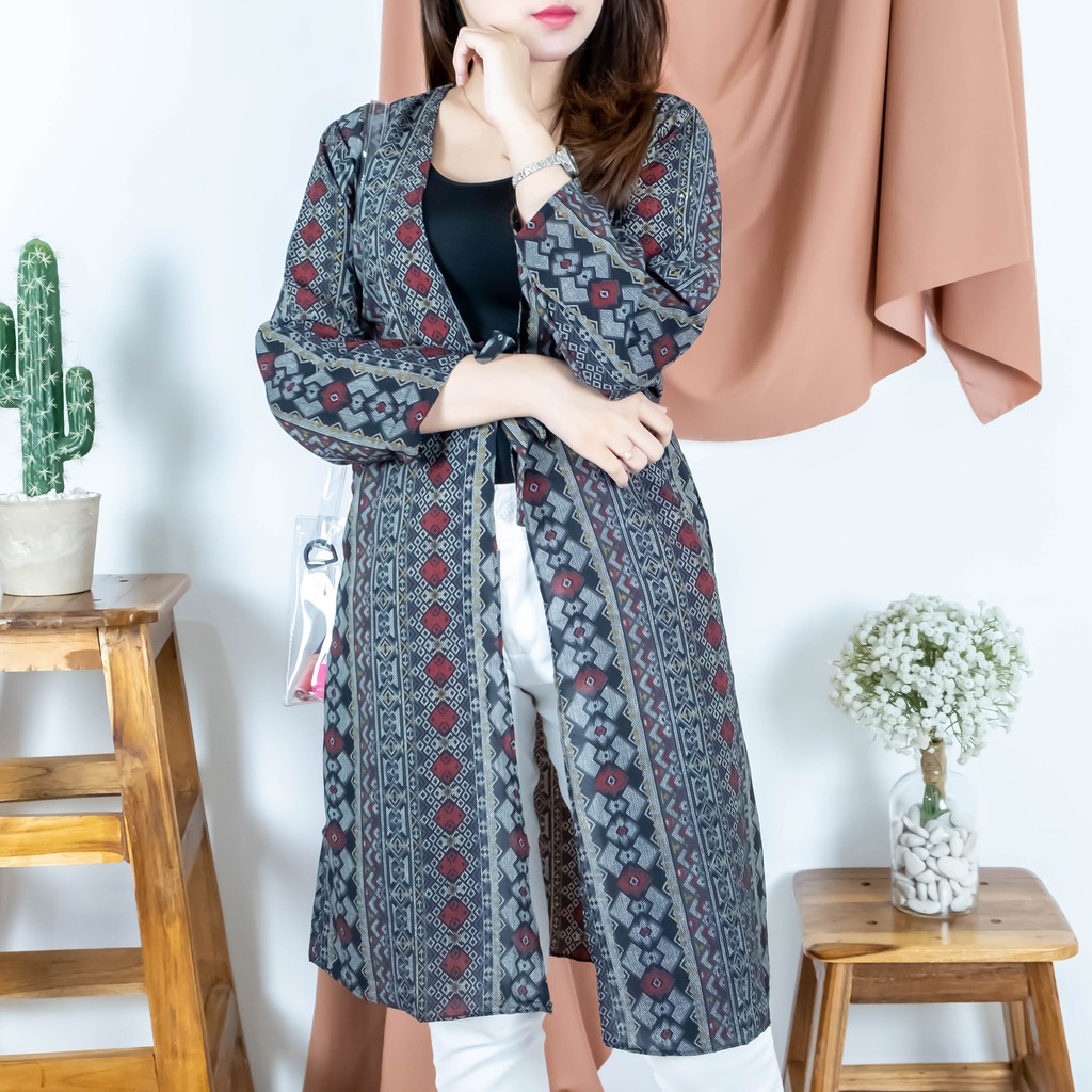 AT1297 Kirana Songket Cardigan / kardigan songket / kain songket / outer etnik by Aira