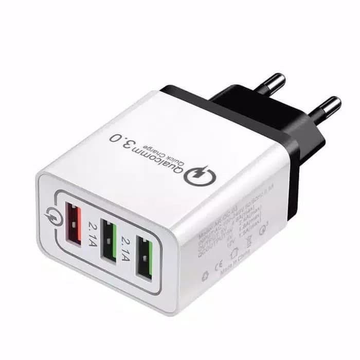 QUALCOMM CHARGER 3.0 QUICK CHARGER 3 USB CHARGER CASAN ADAPTER TRAVEL