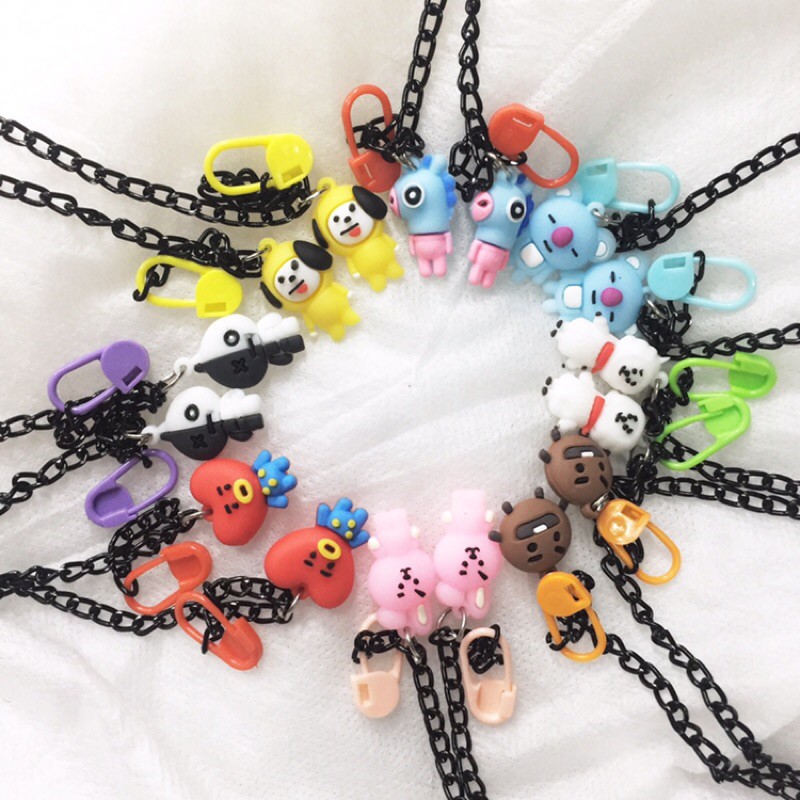 KOREAN BTS STRAP MASK/GANTUNGAN KALUNG MASKER BTS