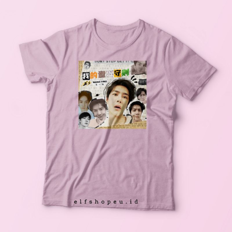 [KATALOG] CUSTOM KAOS WANG YIBO KPOP UNIQ TRoMW
