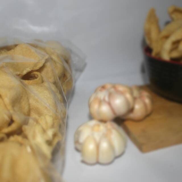 

Kerupuk Bawang Matang Ukuran Medium