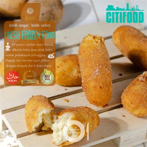 

Cheese Croquette | Kroket Keju | Frozen