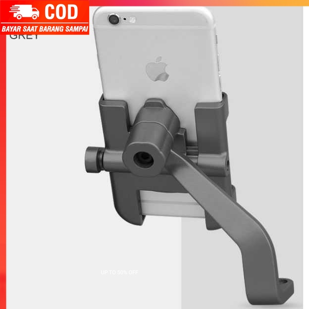 (100% BARANG ORI) OTOHEROES Holder Motor Smartphone Full Metal Body - C-2