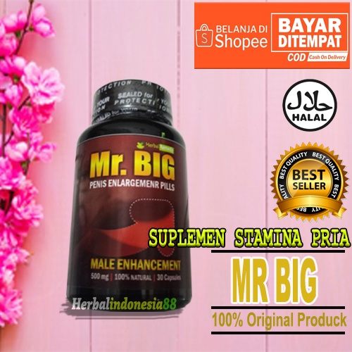( COD ) MR BIG CAPSULE PENIS ENLARGEMENT PILLS ORIGINAL OBAT TERAMPUH STAMINA PRIA DEWASA ASLI