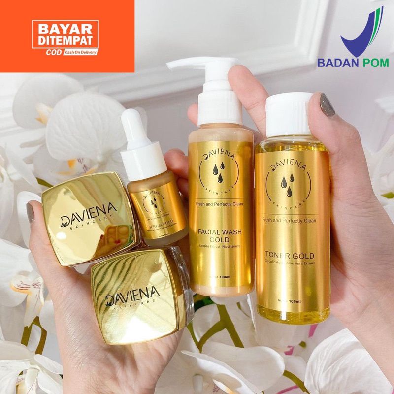 [ZELINE_BEAUTYSHOP] DAVIENA SKINCARE GOLD SERIES