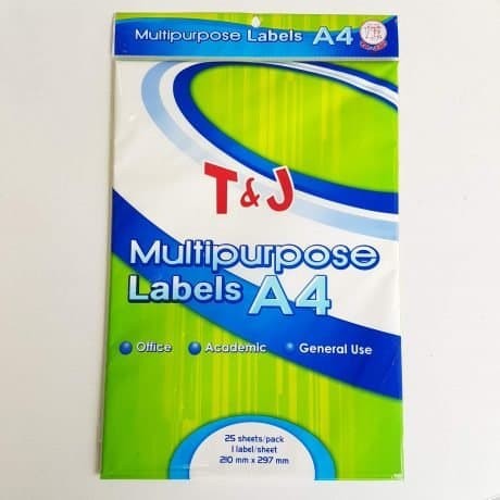 

Multi Purpose Label A4 Tom&Jerry