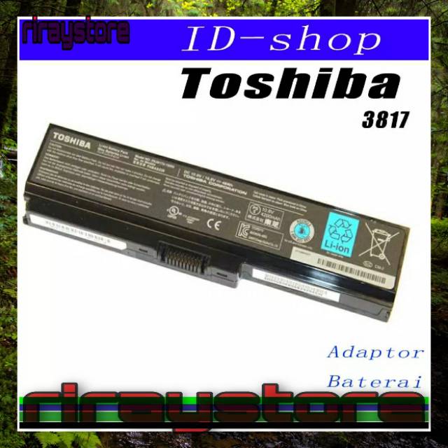 Batre laptop Toshiba Original L775 L640 L645 L730 L740 C600 C645 4400Mah