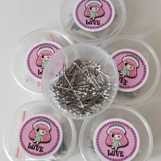 Jarum pentul Mini  wijen Silver