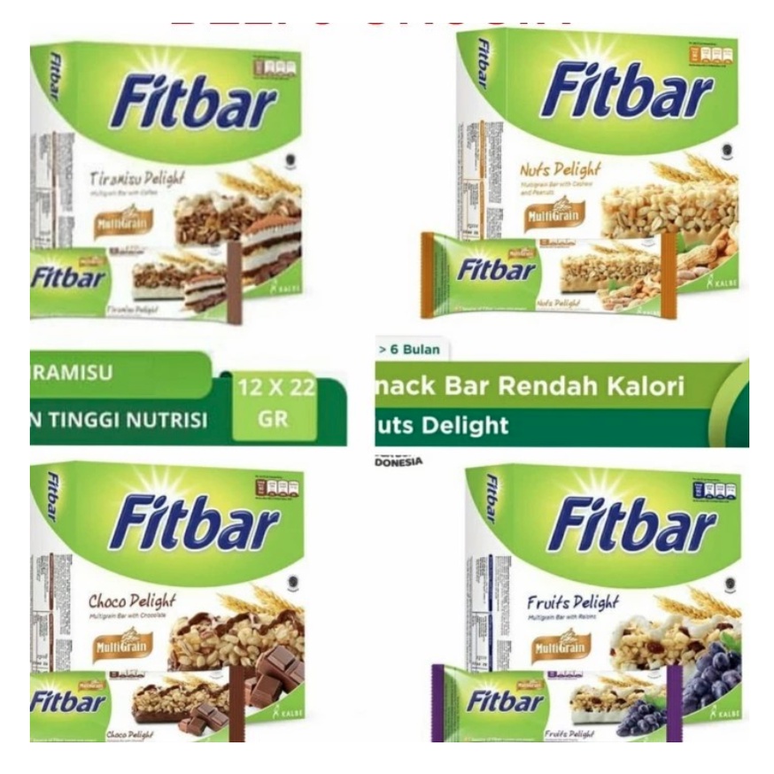 

Fitbar Snack Box All Variant 5x22 gram