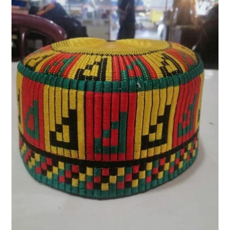 kupiah meukeutop/peci Teuku Umar BORDIR aceh OPEN GLOSIR BISA COD