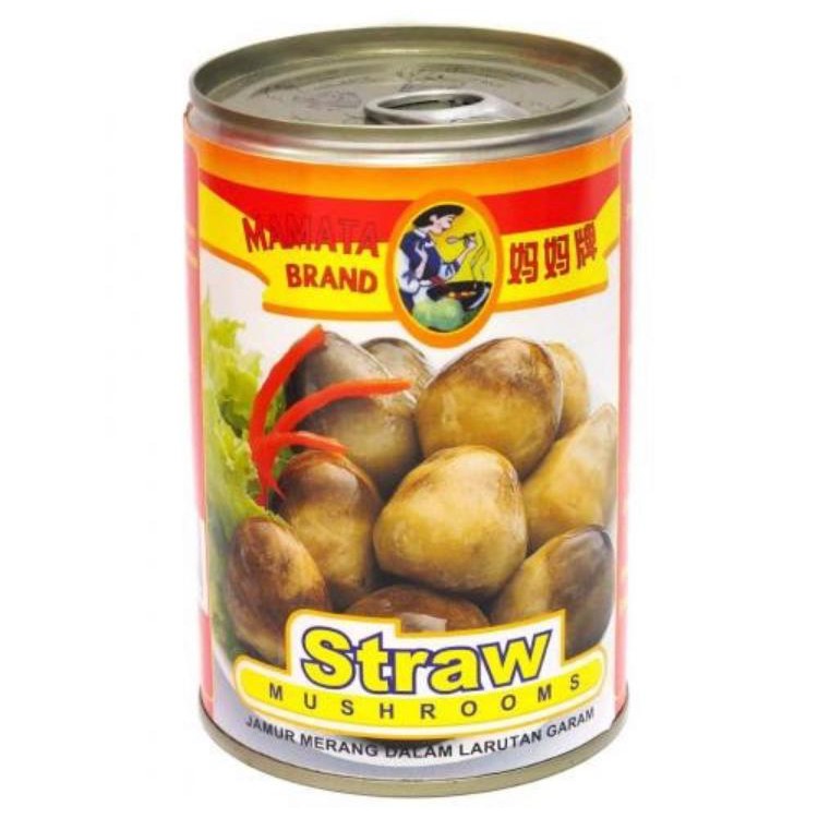 

MAMATA BRAND Straw Mushroom 425gr - Jamur Merang - Jamur Kaleng