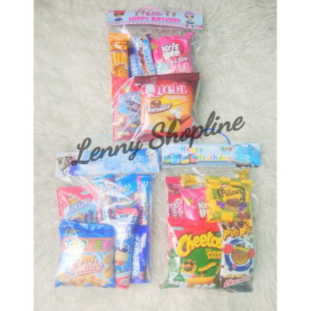 Paket Snack Ulang Tahun/Goodie Bag Ultah