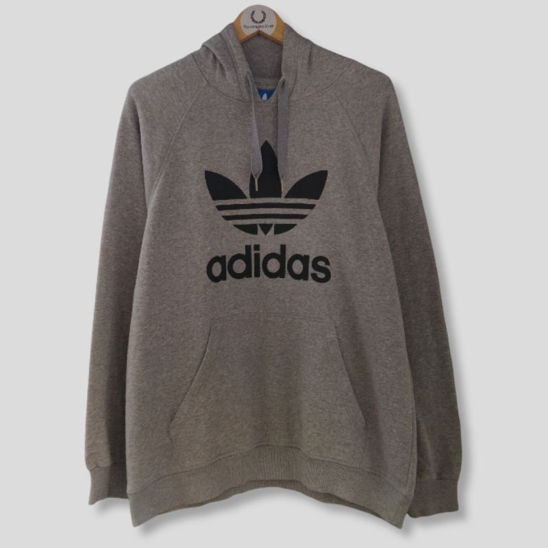 Hoodie adidas treefoil second original, hoodie adidas second original, tracktop adidas europa second