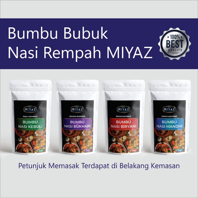 

BUMBU BERAS MIYAS REMPA