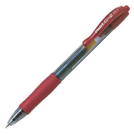 

Ballpoint Pilot G-2 0,7 Merah