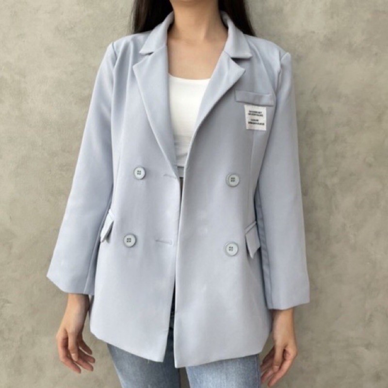 BLAZER IMPORT WANITA ASIA KOREA JEPANG HARAJUKU AM6