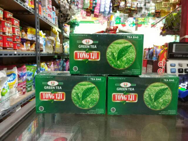 Teh Hijau Celup Tong Tji | Green Tea (25kantong)