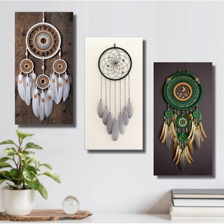 Hiasan Dinding Pajangan Ruang Tamu Dekorasi Kamar Tidur  Walldecor Macrame Poster Kayu Tema Etnik