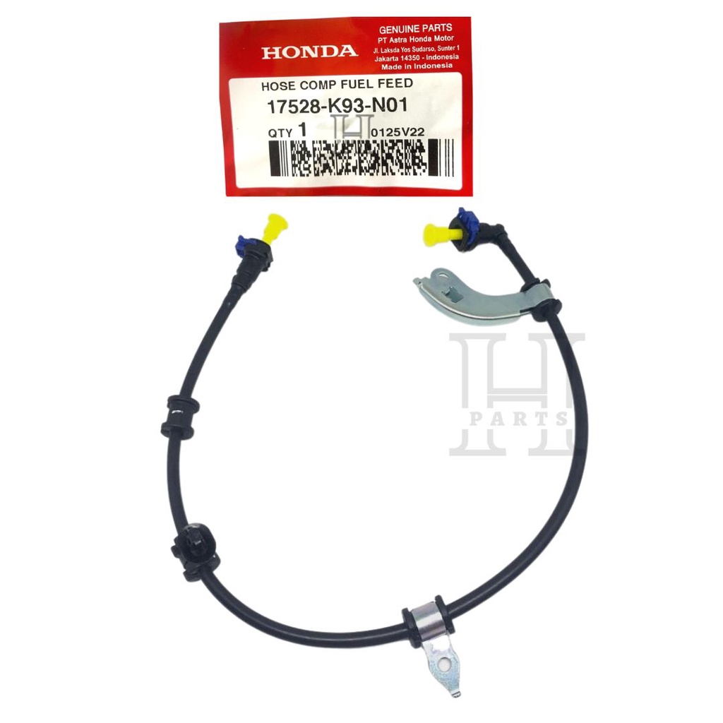 SELANG BENSIN HOSE COMP FUEL FEED SCOOPY FI ESP LED RING 12 17528-K93-N01 ORIGINAL AHM HGP HONDA