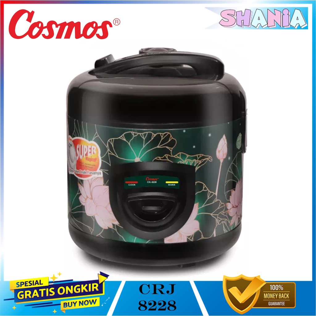 Jual Cosmos Rice Cooker Non Stick 2 Liter - CRJ8228B | CRJ-8228 B | CRJ ...