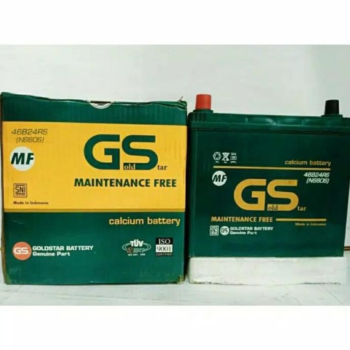 AKI MOBIL KERING MAINTENANCE FREE MF NS60S 46B24RS AKI KERING Alt. GS originaleveryday44 dijamin