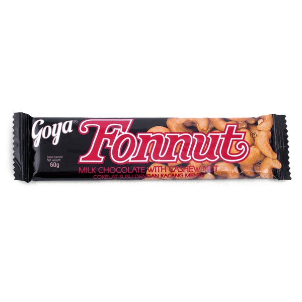 

Goya FONNUT Milk Chocolate with Cashewnut 60gr