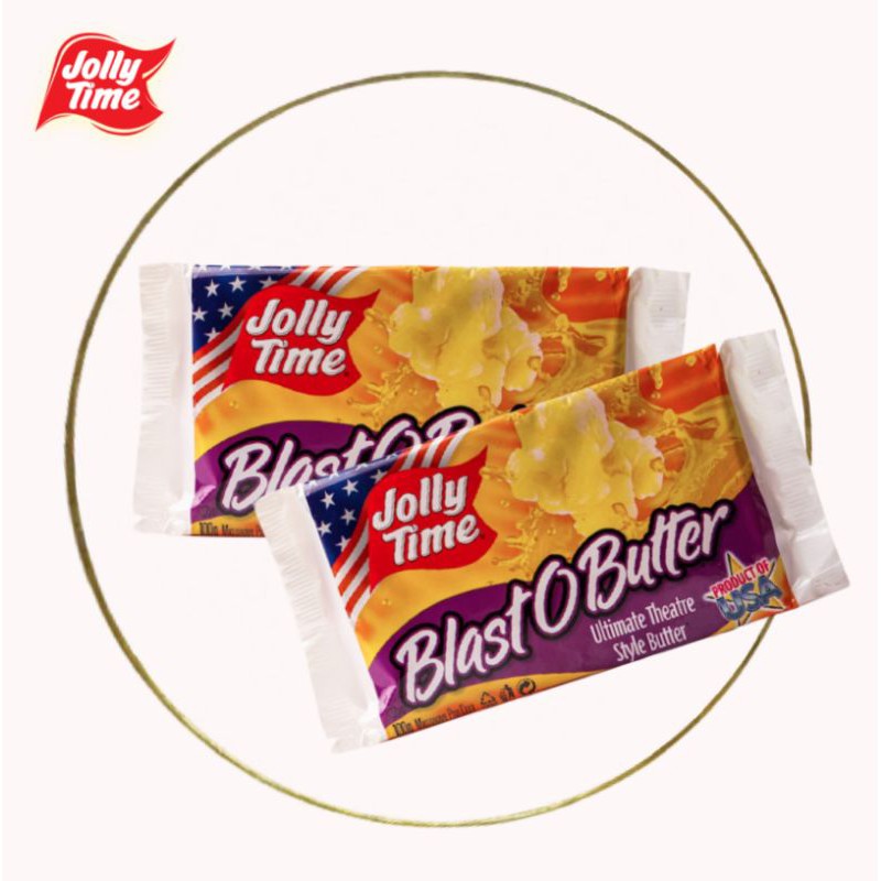 

Jolly Time Microwave Popcorn - Blast O Butter Product Of USA