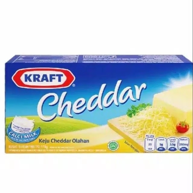 

Kraft Cheddar Cheese 165gr