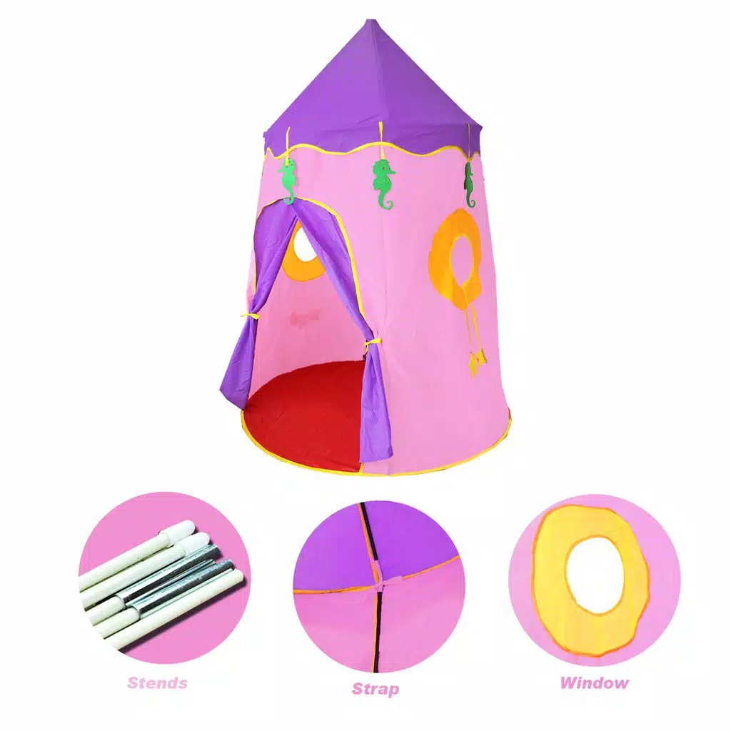 Tenda Anak Castle Matougui Kastil Tent Jumbo