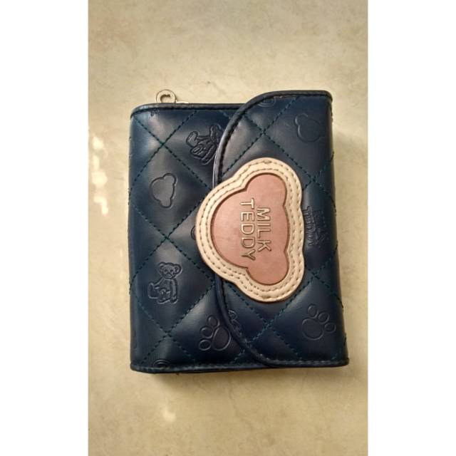Preloved dompet milk teddy original