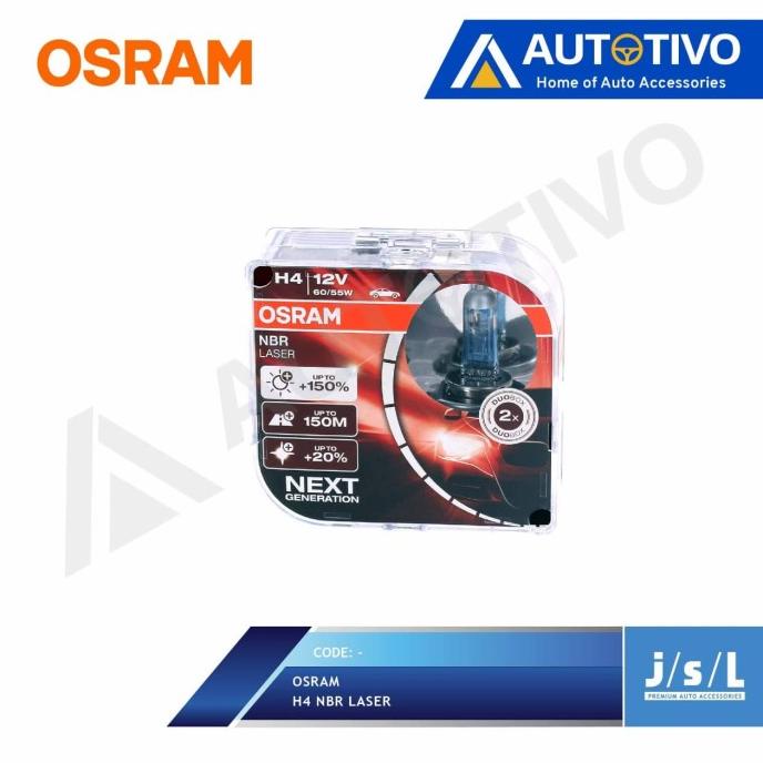 Osram NBR H4 Laser Next Generation New Packaging