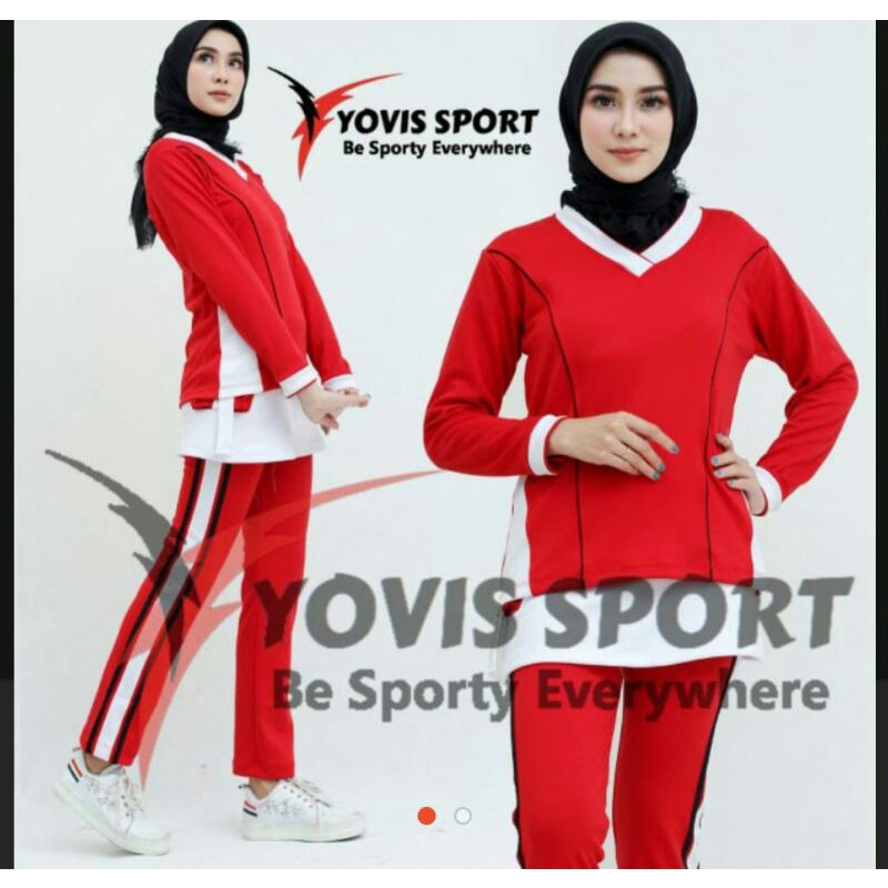 Stelan Olahraga Senam Zumba Aerobic Wanita/Celana Senam/Baju Olahraga Wanita Rok