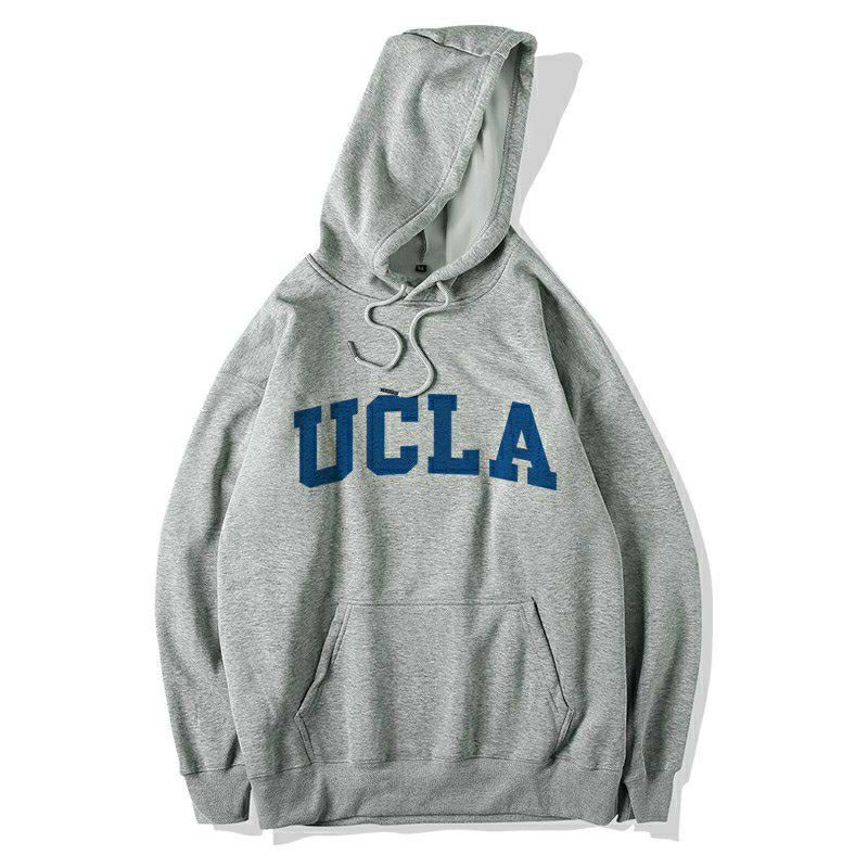 S - XXXXXL(6XL) Hoodie Pullover UCLA California University Los Angeles BIGSIZE Hoody Jumper UCLA OVERSIZE Unisex Jaket Streetwear Urban Style