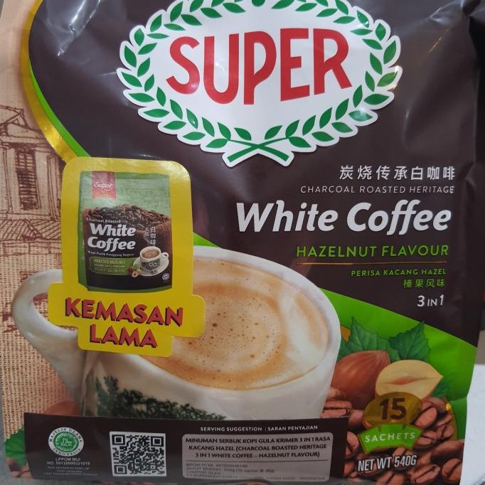 

SUPER WHITE COFFEE CHARCOAL ROASTED HAZELNUT