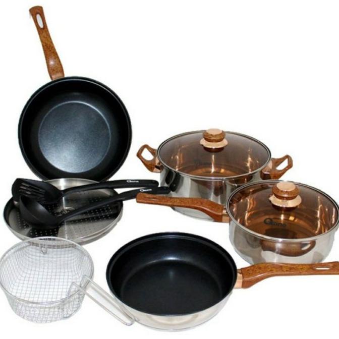 MM - PANCI SET OXONE OX911 OXONE BASIC COOKWARE SET OX911 OX 911 HKJ12JJNB