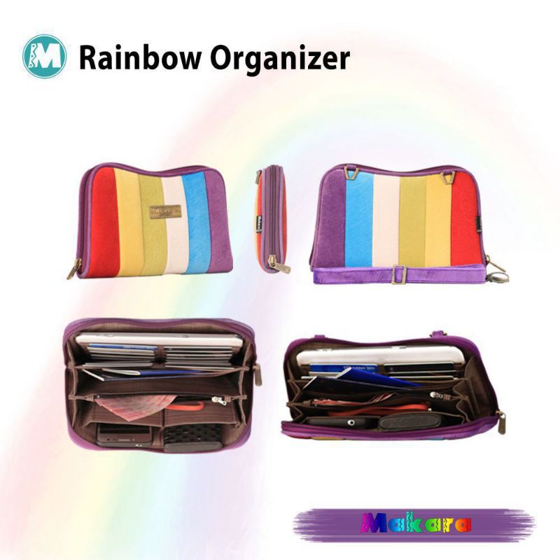 Makara Rainbow Organizer, Tas Slempang Serbaguna