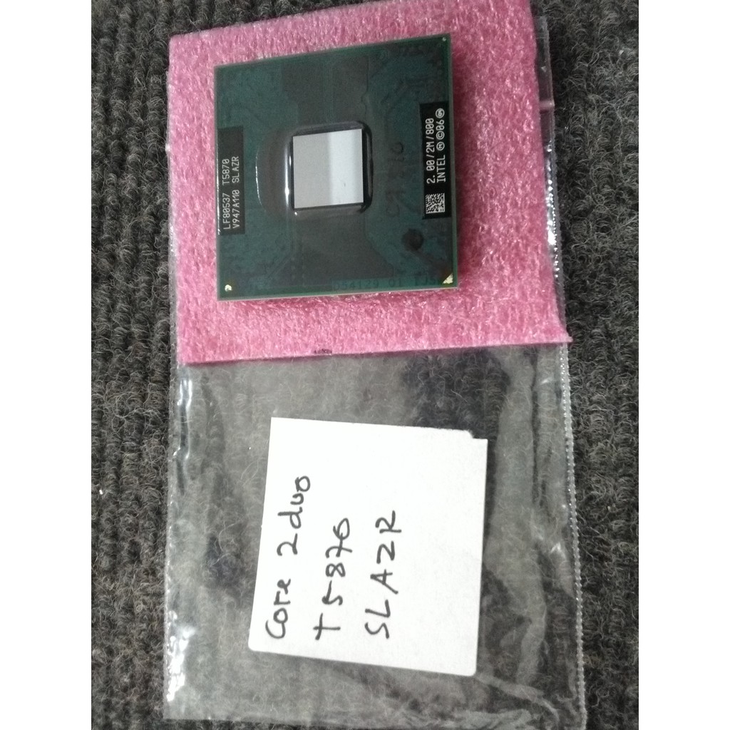 Processor Core 2 Duo T5870 - SLAZR (2nd) LAPTOP